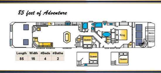 85' ODYSSEY Houseboat Image